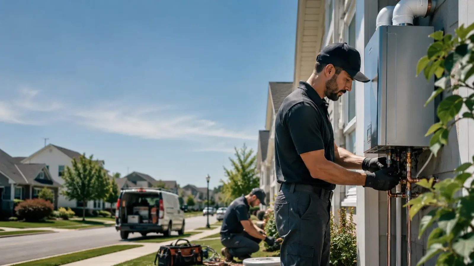 Tankless Water Heater Installation in Olton, TX